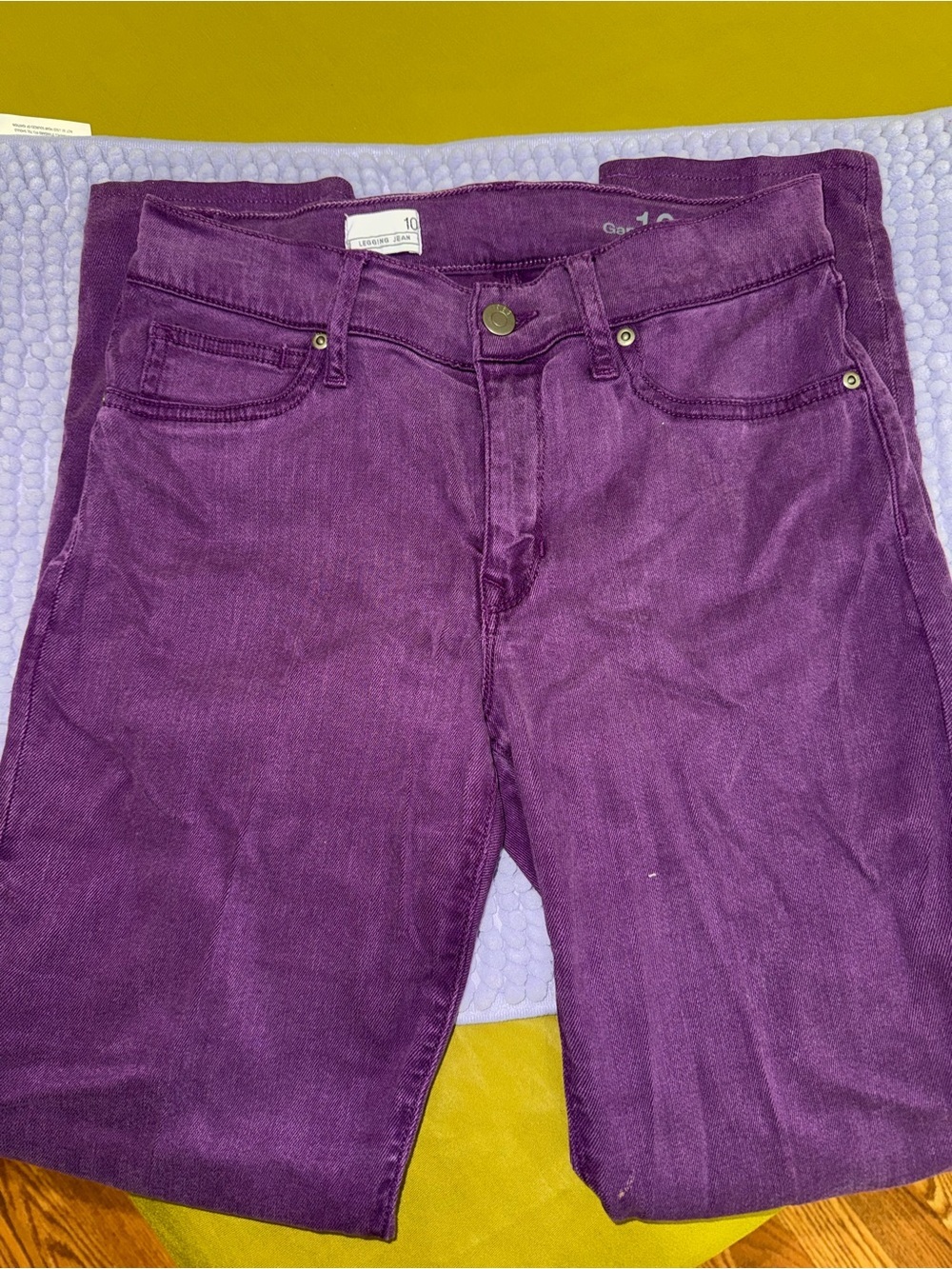 GAP Purple Slim Fit Stretch Jeans - Picture 2 of 4